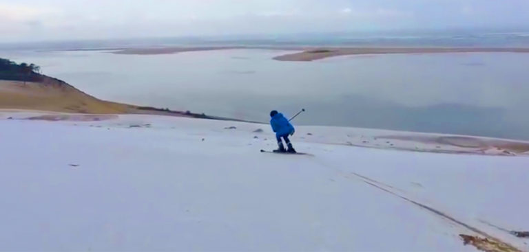 dune du pilat - ski