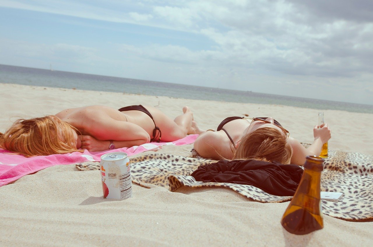 femmes à la plage