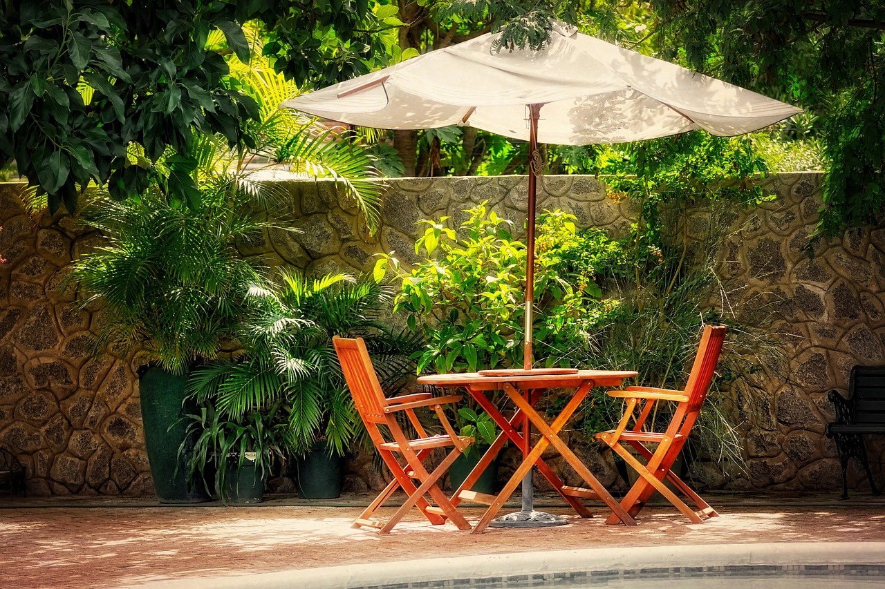 jardin - salon extérieur